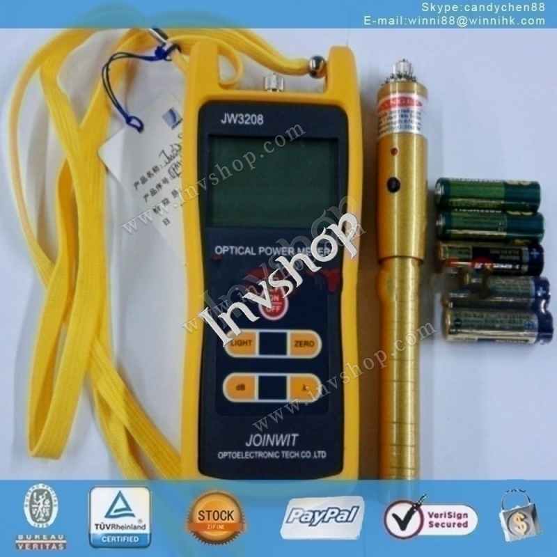 neue jw3208c digitale optische power meter laser