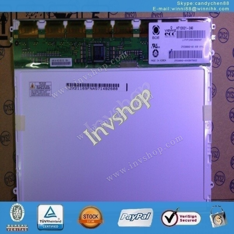 new HT12X21-240 12.1"1024*768 LCD display screen panel