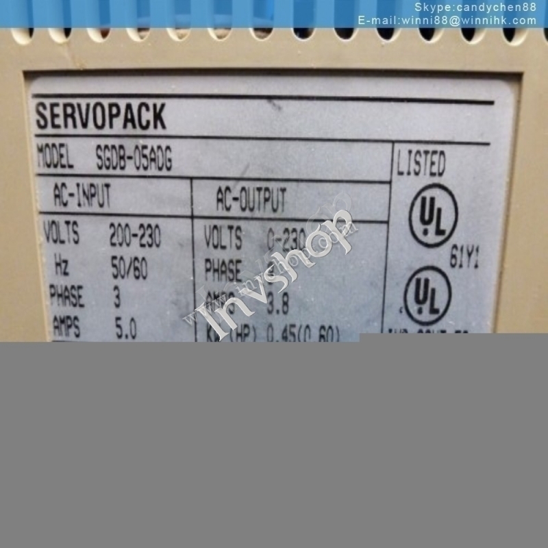 sgdb-05adg fÃ¼r yaskawa servo - fahrer