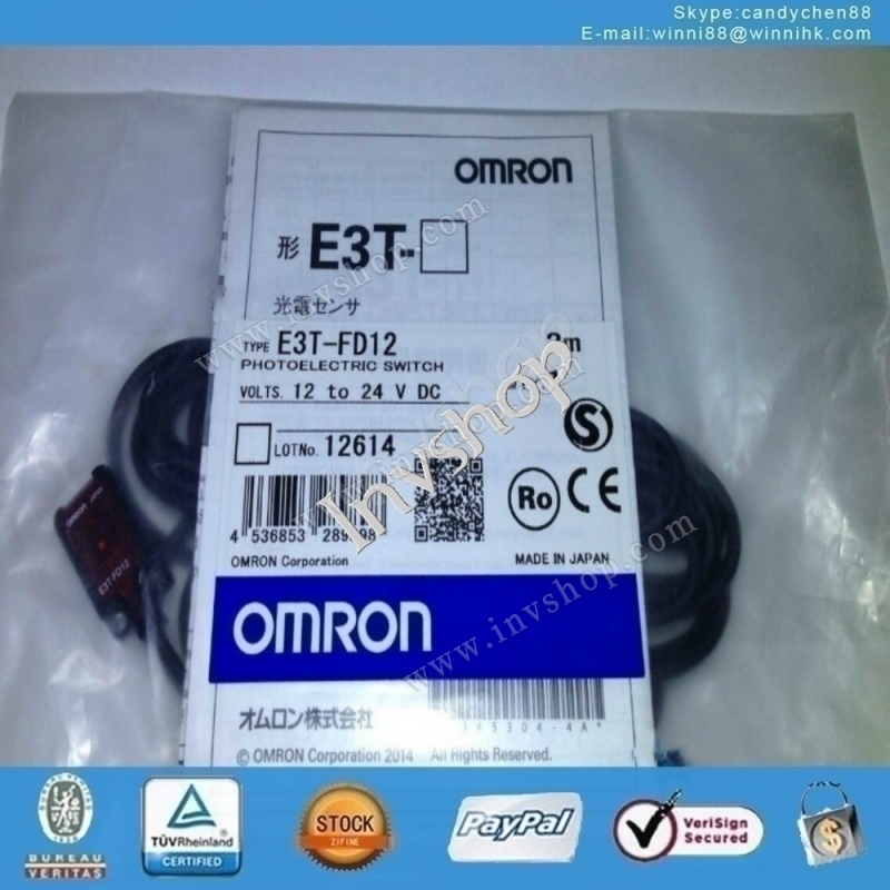 New E3T-FD12 Photoelectric Sensor Switch