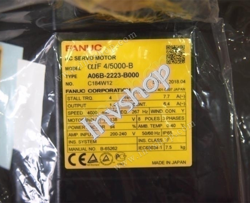 A06B-2223-B000 Fanuc Servo motor