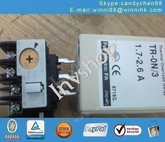 thermische Ã¼berlastung relay tr-0n / 3 fuji 1.7-2.6a neue