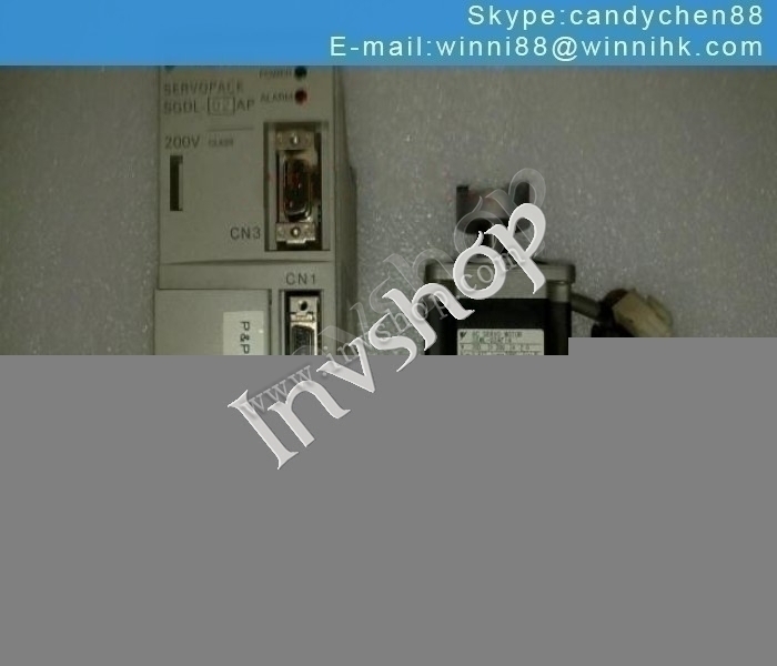 set Yaskawa SGDL-02AP + SGML-02AF14 USED servo drive