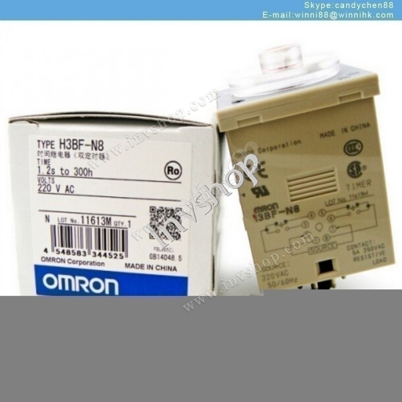 neue h3bf-n8 220vac timer im kasten