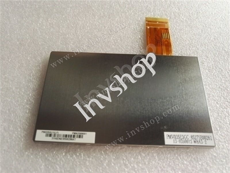 PW035XU1(LF) 3.5 Inch PVI Full Color TFT LCD Module 88×53.5 mm Outline
