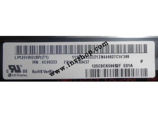 LP125WH2-SPT1 LG 12,5 Zoll LCD-Display