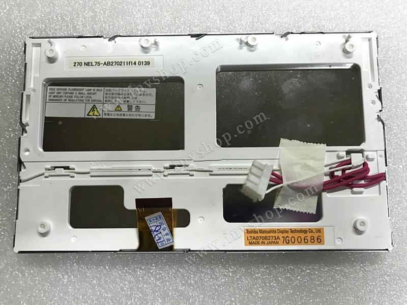 a-Si TFT-LCD Panel 7" 640*480 for Toshiba LTA070B273A