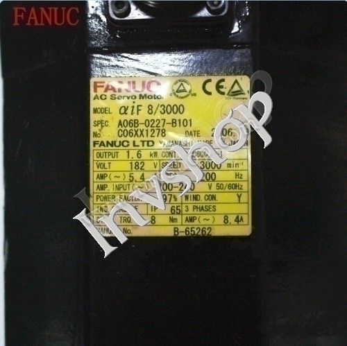 A06B-0227-B101 USED FUNAC SERVO MOTOR
