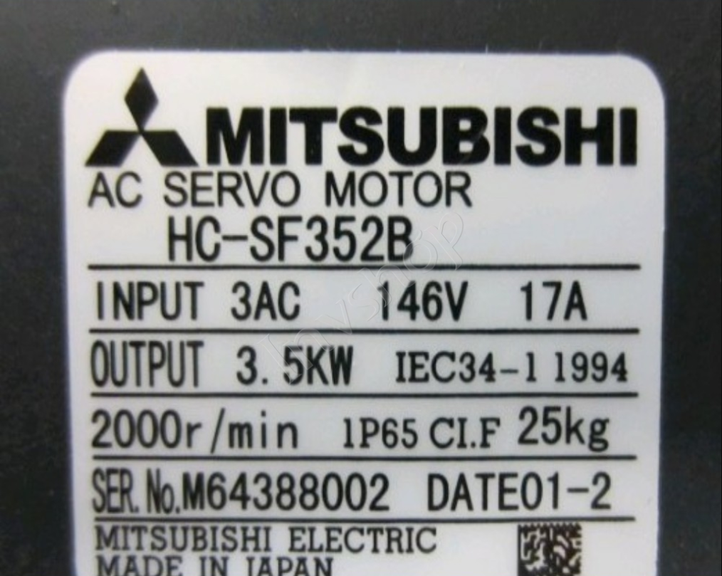 fÃ¼r mitsubishi hc-sf352b servomotor eingesetzt 3.5kw 60 tage garantie