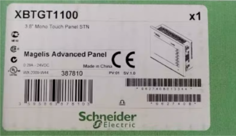 Schneider xbtgt1100 neUe touchscreen