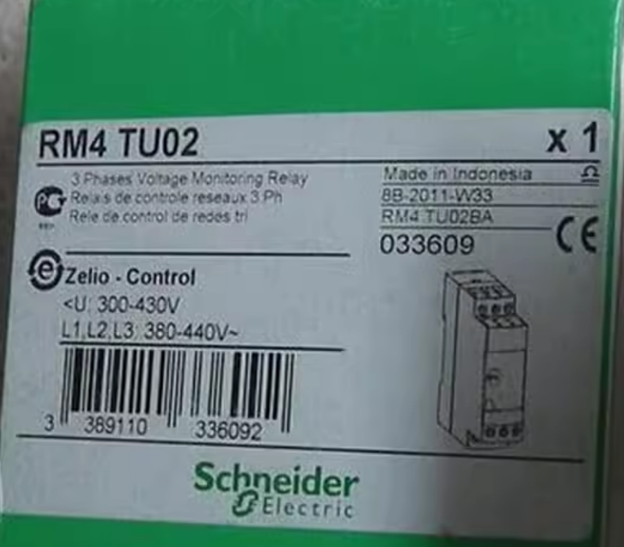 RM4TU02 Telemecanique phase sequence relay