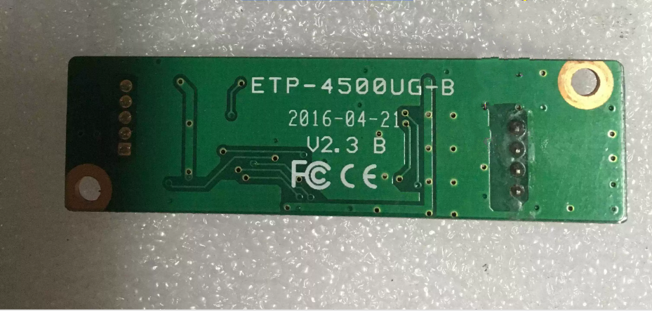 ETP-4500UG-B Touch screen driver