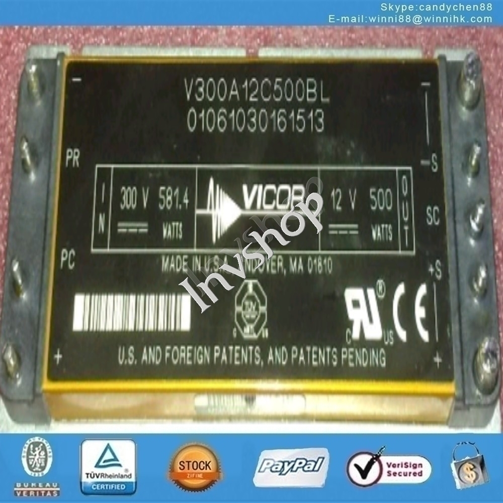 neue vicor v300a12c500bl stromversorgung modul 12v 500w