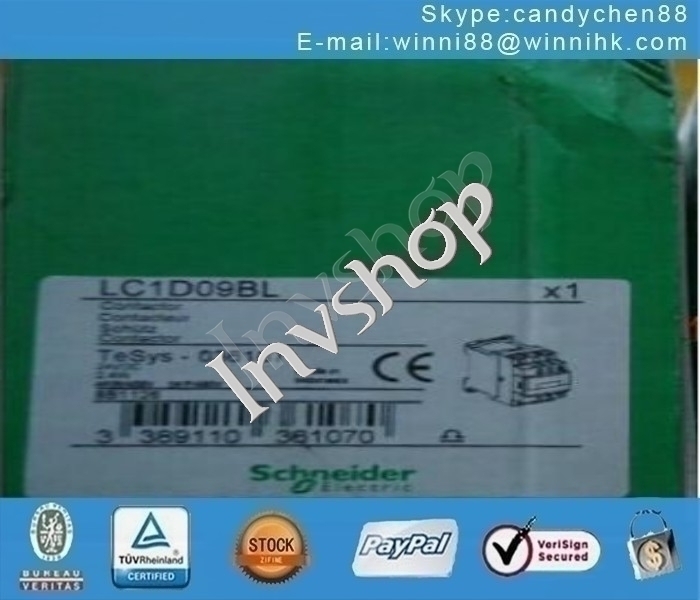Electric Schneider LC1D09BL NEW 24V 3Pole 9A Contactor 60 days warranty