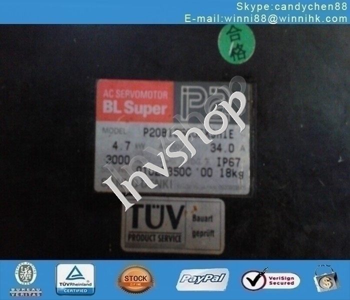 sanyo P20B13500FXSH1E servo motor