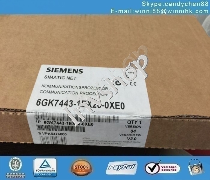 neue Siemens 6gk7443-1ex20-0xe0 Kommunikationsmodul