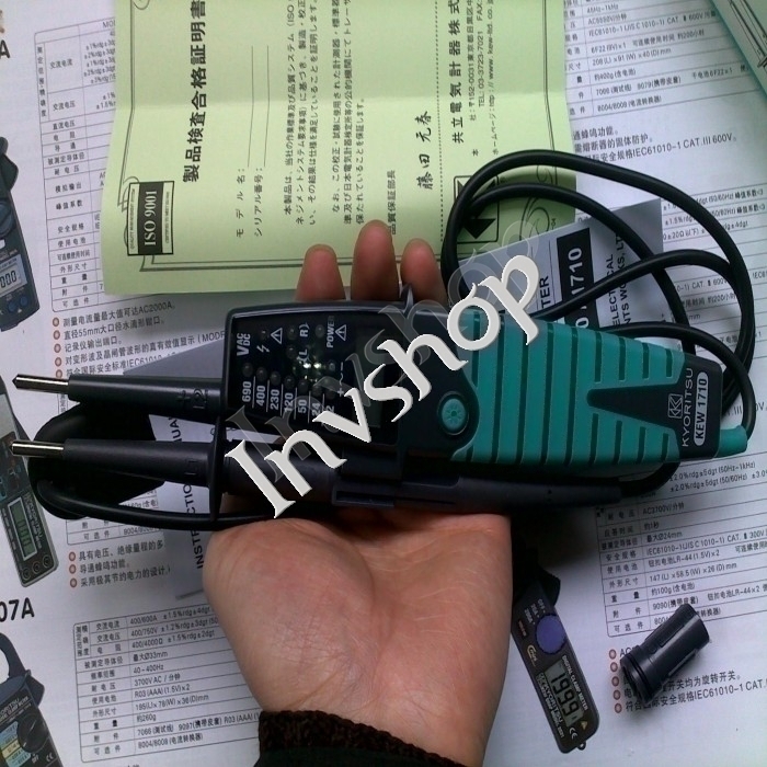 marke 1710 kyoritsu kyoritsu-1710 neue spannung tester modell 12 - 690v
