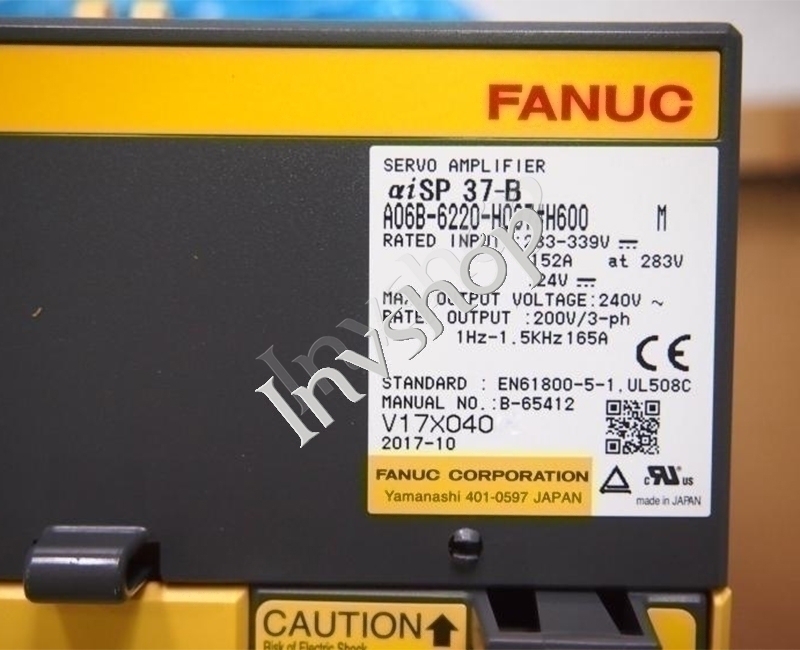A06B-6220-H037#H600 Fanuc Servo Amplifier New and Original