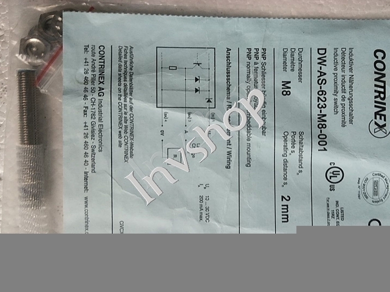 DW-AS-623-M8-001 sensor Contrinex New and Original