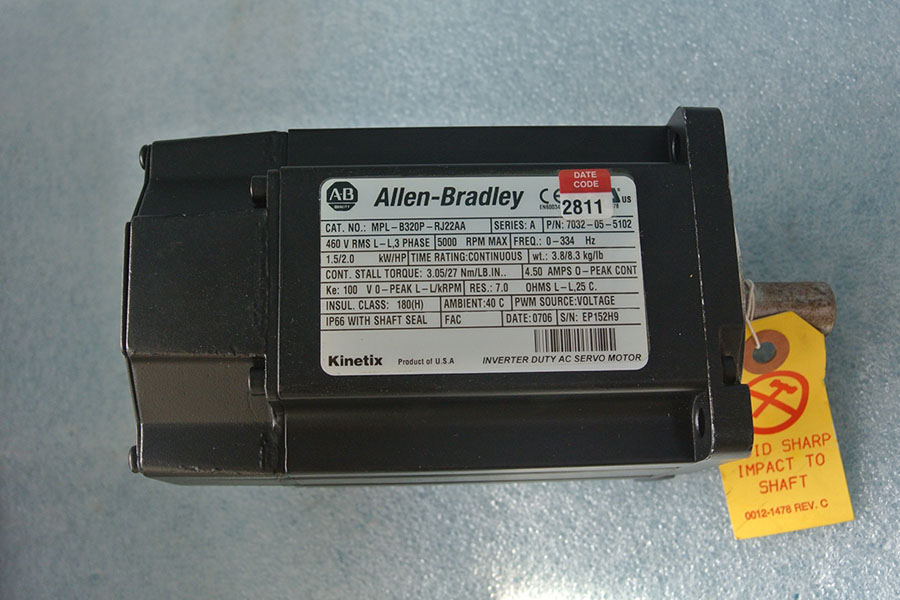MPL-B-320P-RJ22AA Allen Bradley Mechatronics Neu und Original